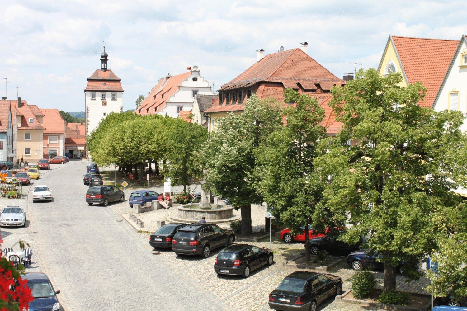Hotel Gasthof Zum Storch Шлюссельфельд Екстер'єр фото