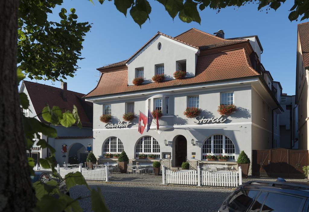 Hotel Gasthof Zum Storch Шлюссельфельд Екстер'єр фото